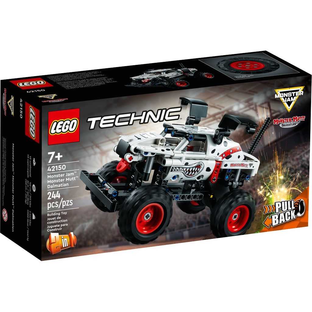 Technic Lego Monster Jam Monster Mutt Dalmatian Edades 7+ # 42150 Artículo 244 Piezas | IYT-652410