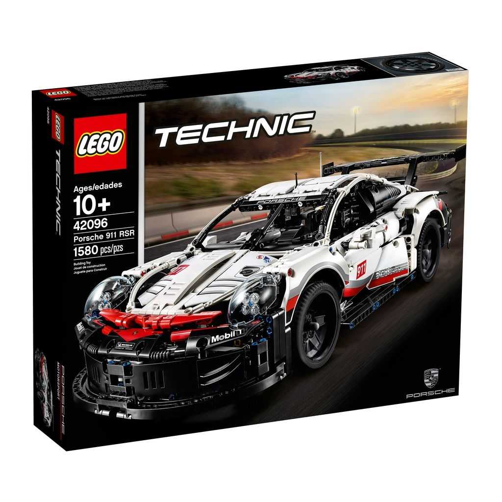 Technic Lego Porsche 911 RSR Edades 10+ # 42096 Artículo 1580 Piezas | DYB-165042