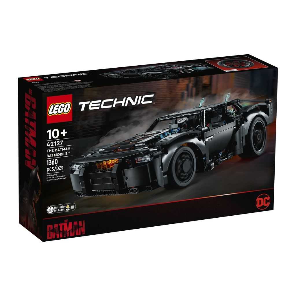 Technic Lego THE BATMAN: BATMÓVIL Edades 10+ # 42127 Artículo 1360 Piezas | XDJ-230187