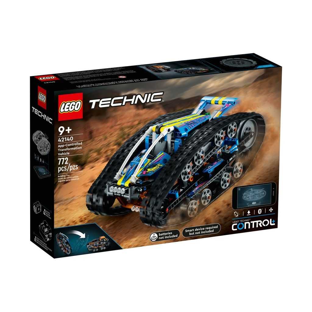 Technic Lego Vehículo Transformable Controlado por App Edades 9+ # 42140 Artículo 772 Piezas | BHQ-293584