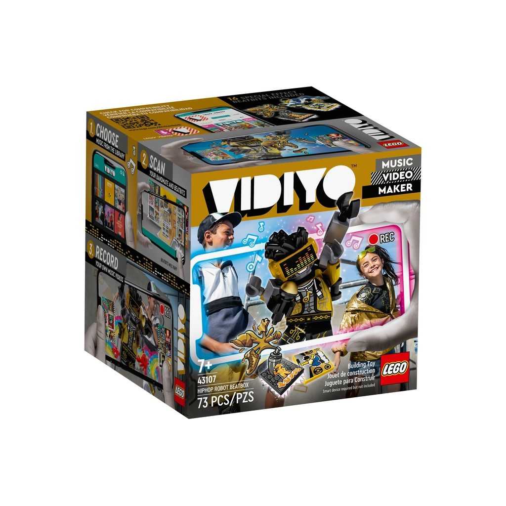 VIDIYO Lego HipHop Robot BeatBox Edades 7+ # 43107 Artículo 73 Piezas | GRC-523698