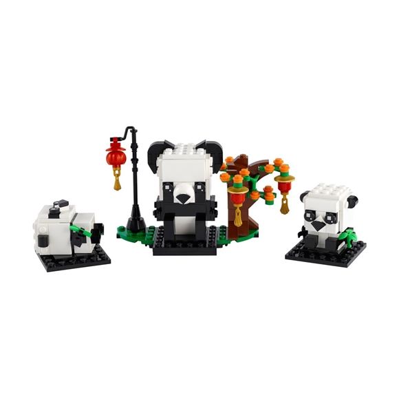 BrickHeadz Lego Pandas del Año Nuevo Chino Edades 10+ # 40466 Artículo 249 Piezas | IDJ-635708