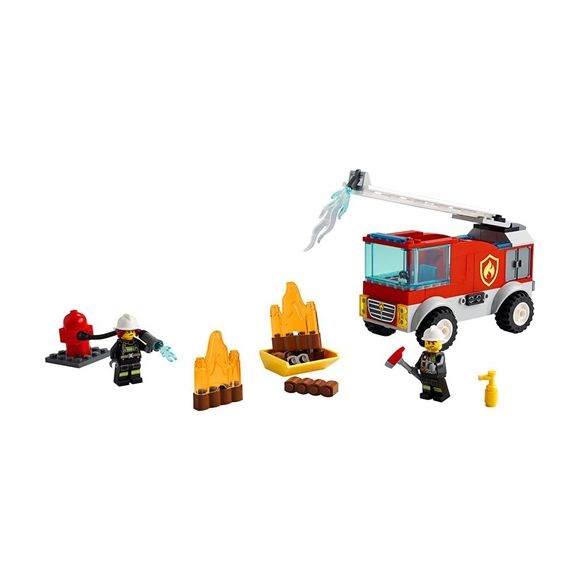 City Lego Camión de Bomberos con Escalera Edades 4+ # 60280 Artículo 88 Piezas | QBC-594136