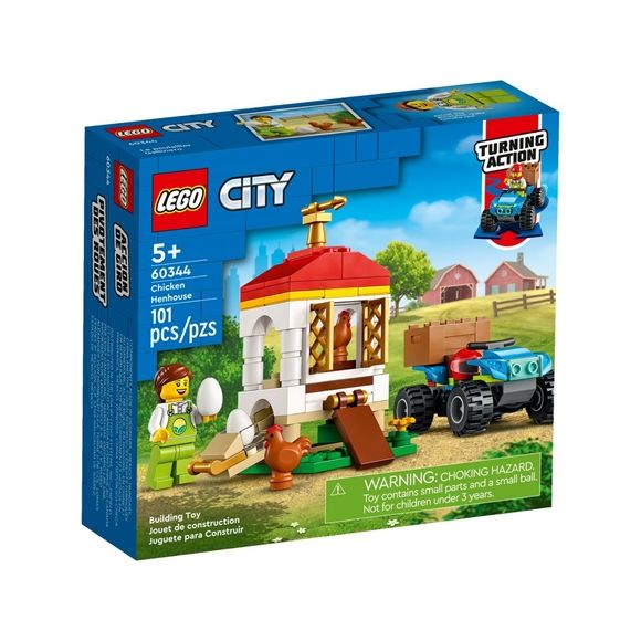 City Lego Gallinero Edades 5+ # 60344 Artículo 101 Piezas | PAH-605123