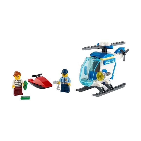 City Lego Helicóptero de Policía Edades 4+ # 60275 Artículo 51 Piezas | QKX-859176