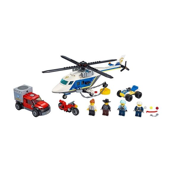 City Lego Policía: Persecución en Helicóptero Edades 5+ # 60243 Artículo 212 Piezas | XBA-689407