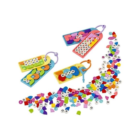 DOTS Lego Megapack de Adornos para Mochila: Mensajes Edades 6+ # 41949 Artículo 228 Piezas | KRS-634105