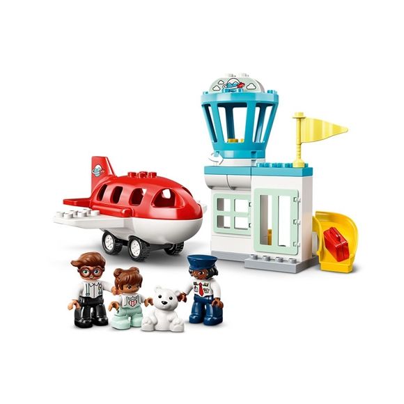 DUPLO Lego Avión y Aeropuerto Edades 2+ # 10961 Artículo 28 Piezas | UZM-358109