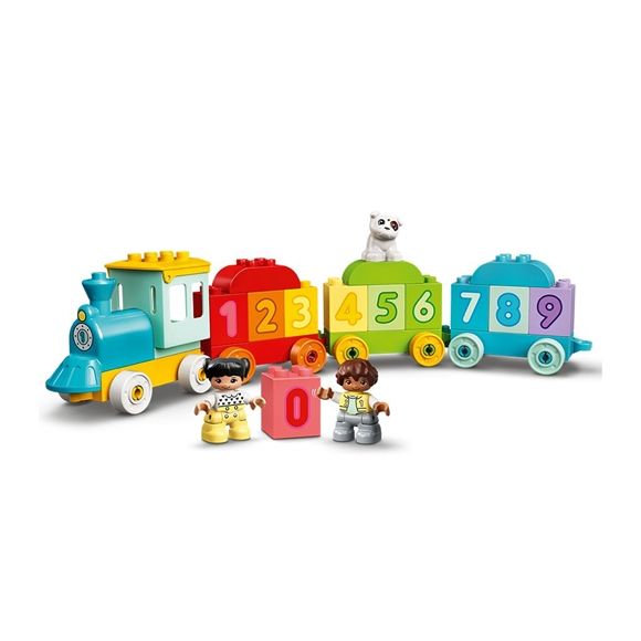 DUPLO Lego Tren de los Números: Aprende a Contar Edades 1½+ # 10954 Artículo 23 Piezas | HWQ-856013