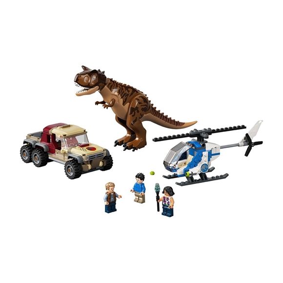 Jurassic World Lego Persecución del Dinosaurio Carnotaurus Edades 7+ # 76941 Artículo 240 Piezas | BTS-816347