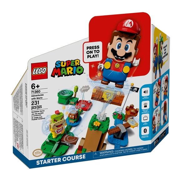 LEGO Super Mario Lego Pack Inicial: Aventuras con Mario Edades 6+ # 71360 Artículo 231 Piezas | XUV-719068