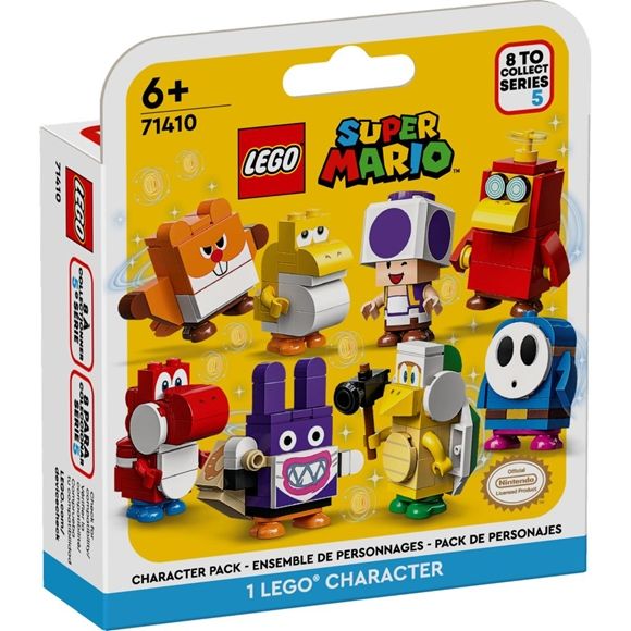 LEGO Super Mario Lego Packs de Personajes: Edición 5 Edades 6+ # 71410 Artículo 47 Piezas | TNS-680537