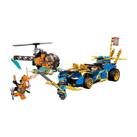 NINJAGO Lego Deportivo EVO de Jay y Nya Edades 7+ # 71776 Artículo 536 Piezas | RUO-340716