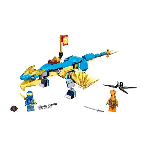 NINJAGO Lego Dragón del Trueno EVO de Jay Edades 6+ # 71760 Artículo 140 Piezas | ILZ-412068