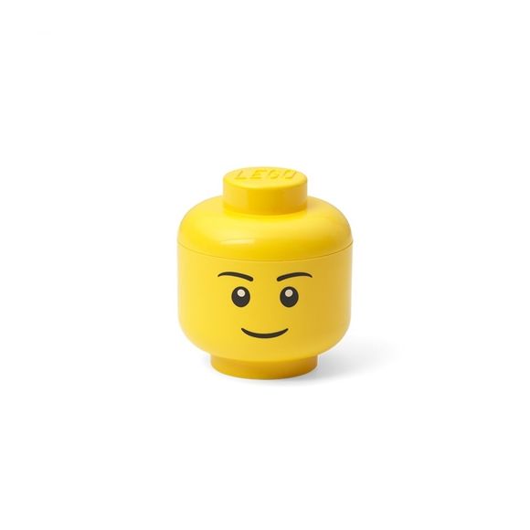 Otros Lego Cabeza para almacenamiento mini amarillo brillante (chico) Edades 3+ # 5006258 Artículo | SYO-310697