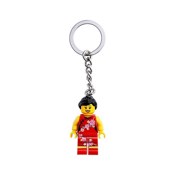 Otros Lego China: Llavero de Chica con Flores Edades 6+ # 854068 Artículo | LTK-501734