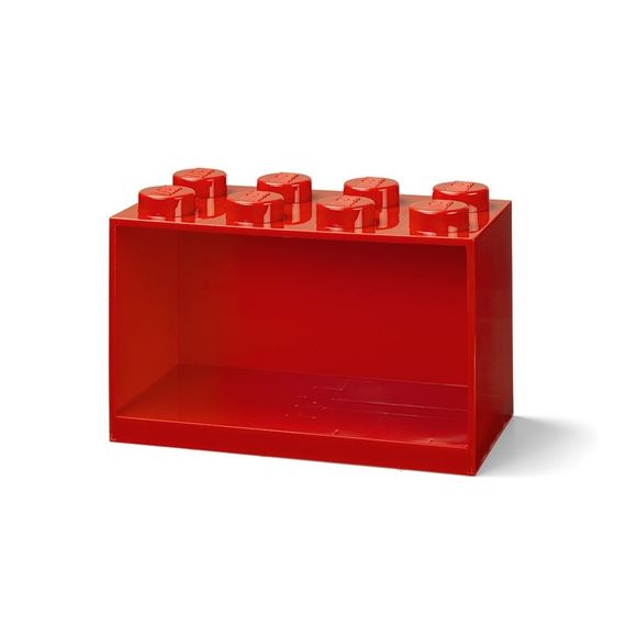 Otros Lego Ladrillo-Estantería de 8 Espigas Edades 6+ # 5006589 Artículo Rojo brillante | NRW-685270