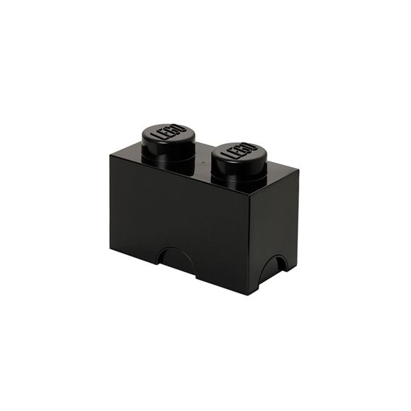 Otros Lego Ladrillo de almacenamiento de 2 espigas Edades 6+ # 5006868 Artículo negro | BDU-285049