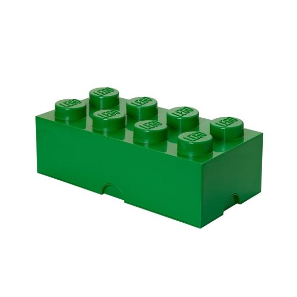 Otros Lego Ladrillo de almacenamiento de 8 espigas Edades 6+ # 5006917 Artículo Verde | CZI-369475