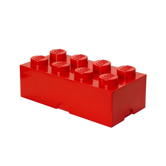 Otros Lego Ladrillo de almacenamiento de 8 espigas Edades 6+ # 5006867 Artículo Rojo | XEI-481067