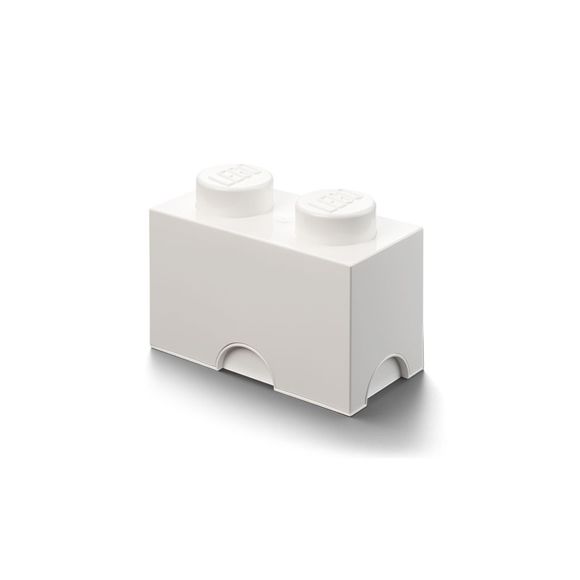 Otros Lego Ladrillo de almacenamiento de 2 espigas Edades 6+ # 5006869 Artículo Blanco | YHS-308729