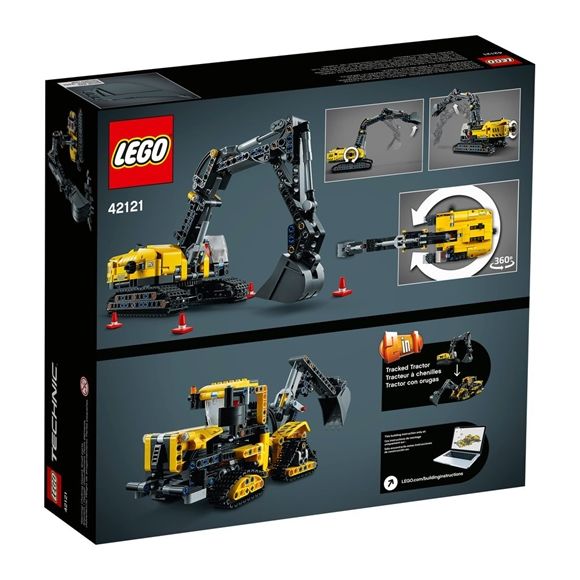 Technic Lego Excavadora Pesada Edades 8+ # 42121 Artículo 569 Piezas | OZY-094231